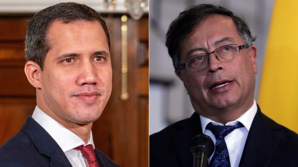 Guaidó acusa al Presidente Petro de 'normalizar' la dictadura de Maduro imagen de la publicación