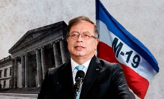 Petro defiende homenaje a exmiembros del M-19 como acto de reconciliación imagen de la publicación