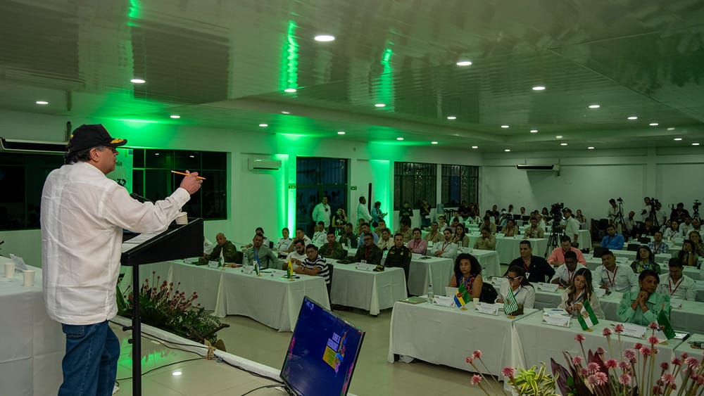 Petro pidió a los gobernadores presionar en el Congreso aprobación de la reforma al Sistema General de Participaciones imagen de la publicación