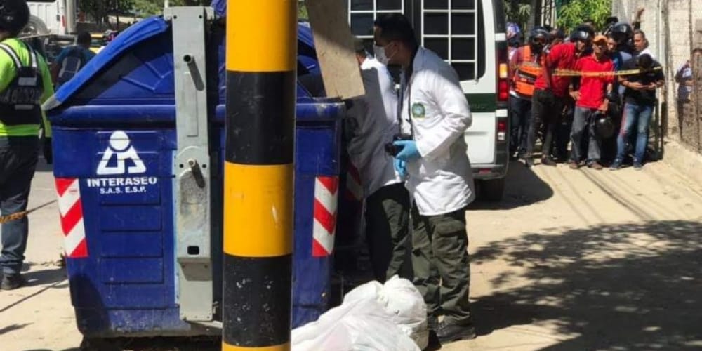 Con cámaras de seguridad pretenden investigar identidad de persona que abandonó un feto en Floridablanca imagen de la publicación