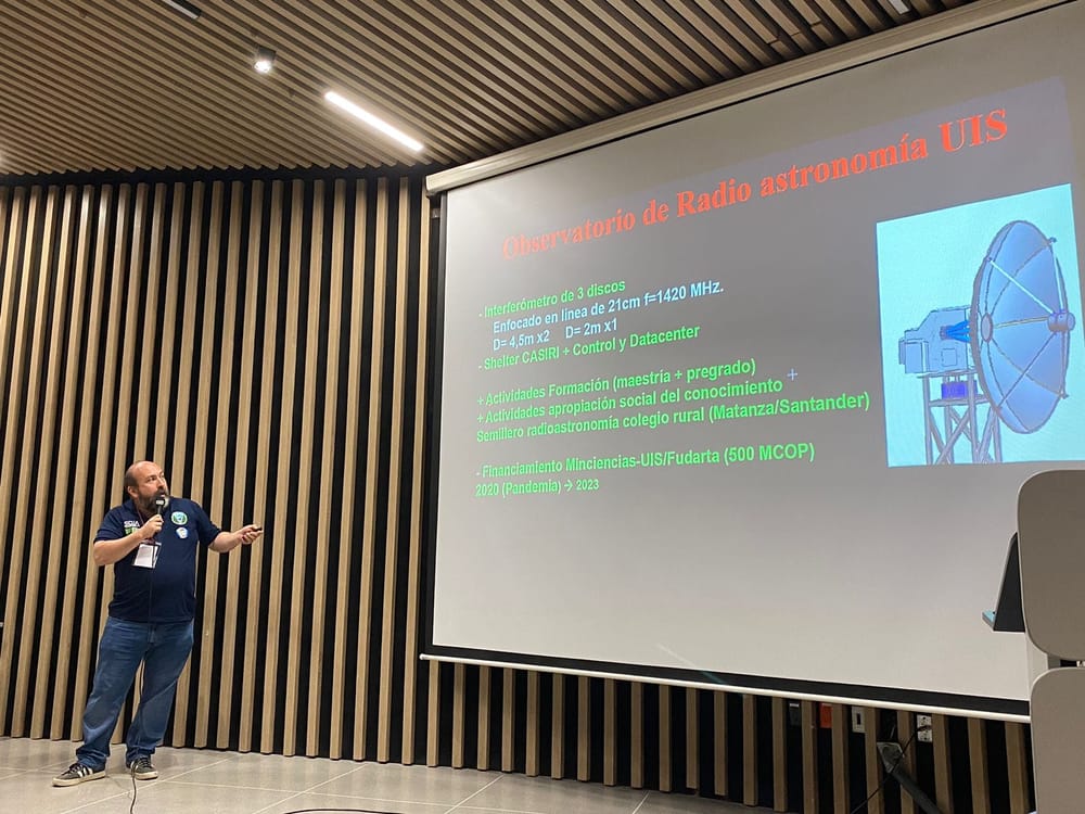 ¡Estrellas y ciencia! Bucaramanga acogió Octavo Congreso Nacional de Astronomía y Astrofísica imagen de la publicación