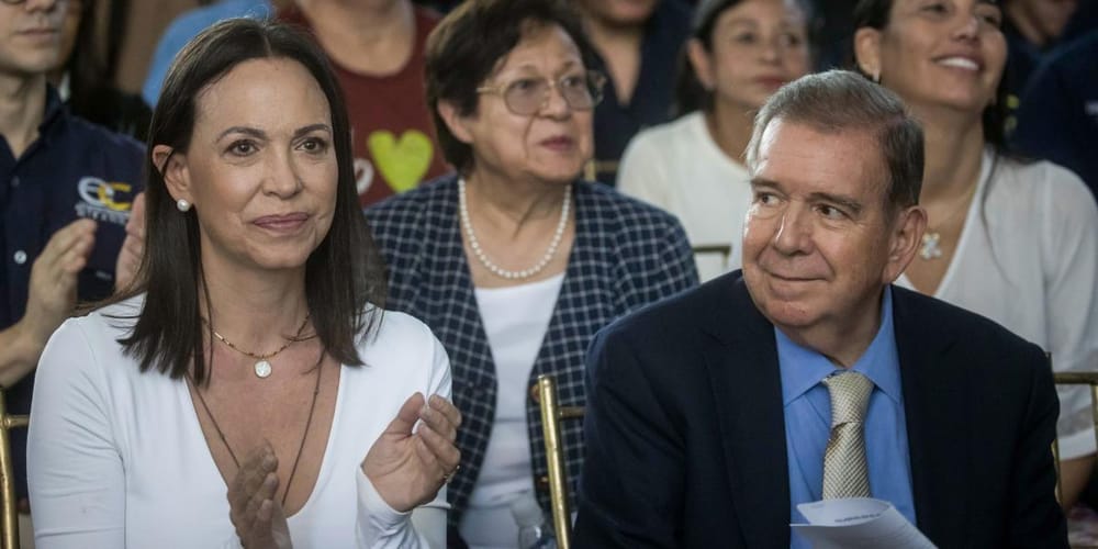María Corina Machado y Edmundo González celebran liberación de 107 detenidos imagen de la publicación