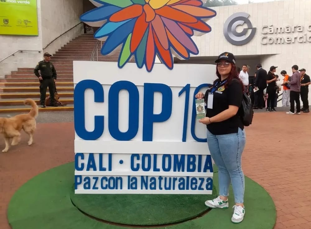 Emprendimiento de estudiante santandereana destacó en la COP16 imagen de la publicación