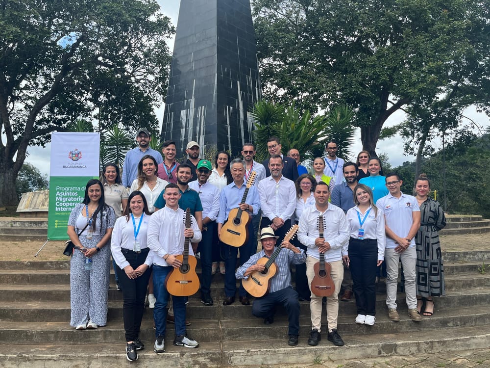 Bucaramanga avanza con cooperación internacional para integración de migrantes imagen de la publicación