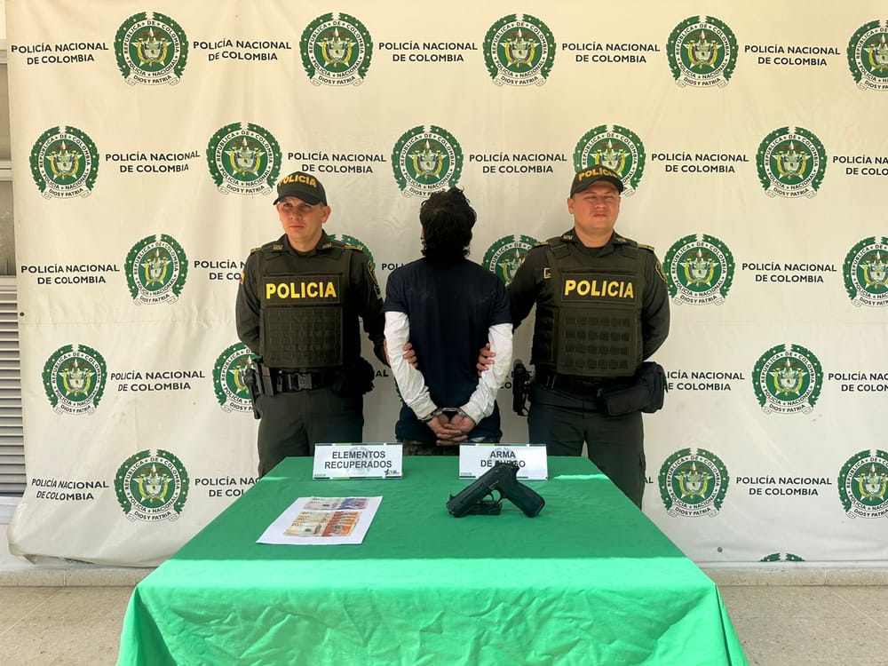 Capturado "Santiago" por extorsión en Bucaramanga imagen de la publicación