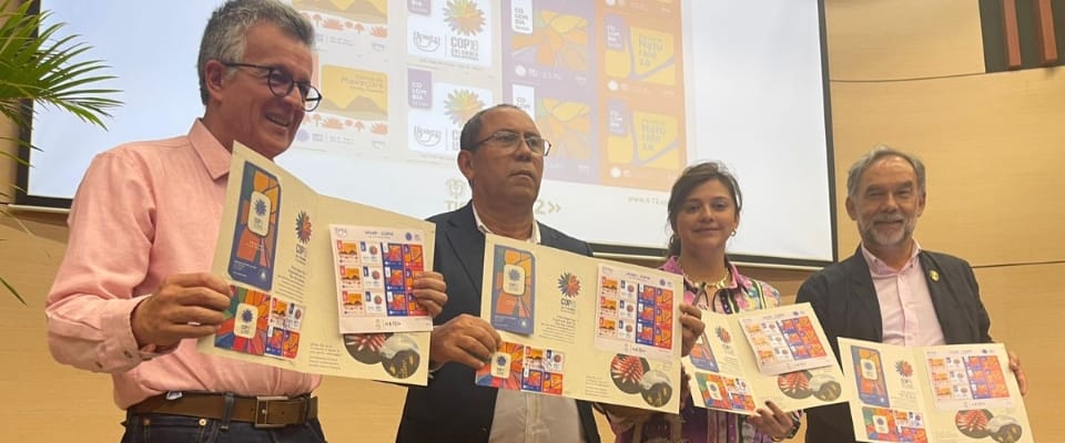 Colombia inmortaliza la COP16 con estampillas inspiradas en su biodiversidad imagen de la publicación
