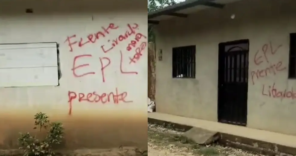 Autoridades investigan nuevos letreros del EPL en Norte de Santander imagen de la publicación