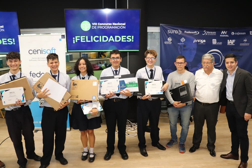 Colegio San José de Guanentá de Santander se llevó el primer puesto en Fedesoft imagen de la publicación