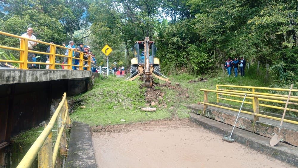 Reabren antiguo puente hacia San Andrés (S) para vehículos pequeños imagen de la publicación