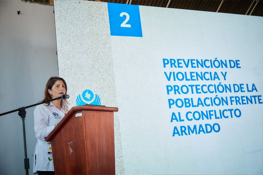 “En Colombia, el conflicto armado sigue siendo un desafío crítico en derechos humanos”: Defensora del Pueblo imagen de la publicación