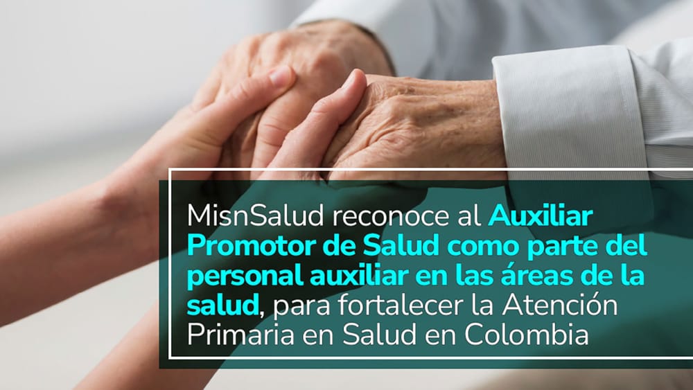 Gobierno revive la figura del ‘promotor de salud’ para la atención primaria en Colombia imagen de la publicación