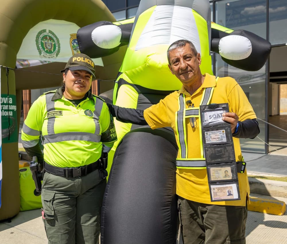 Girón con tránsito seguro en esta navidad imagen de la publicación