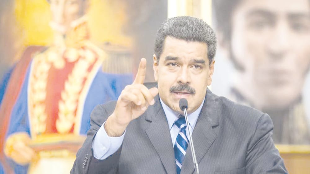 Dictador venezolano en estado de locura imagen de la publicación