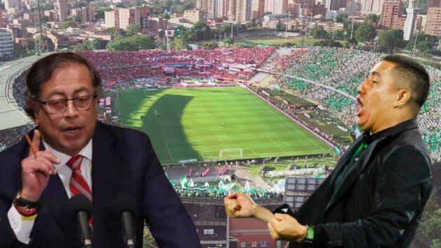 Petro decide sobre la sanción al técnico de Atlético Nacional imagen de la publicación