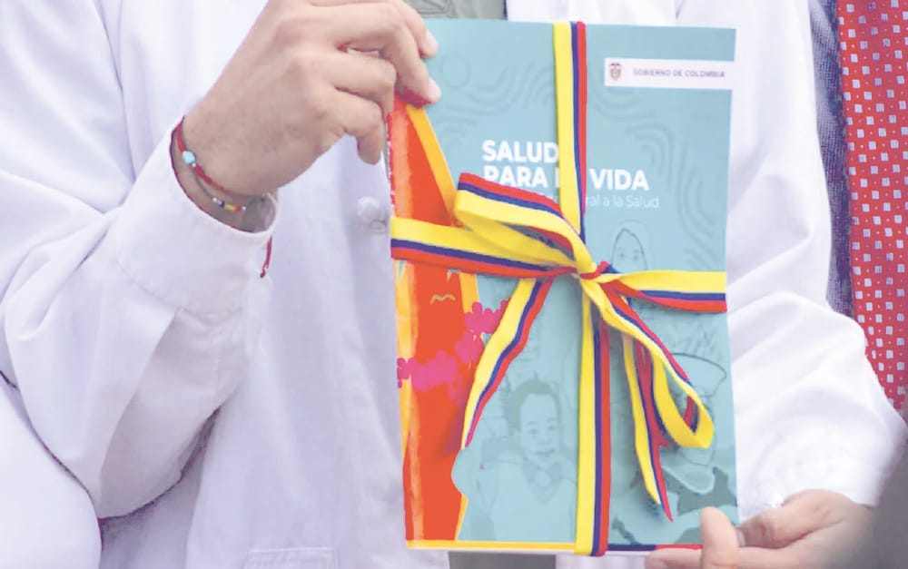 Entierro de pobre a Reforma de la Salud imagen de la publicación