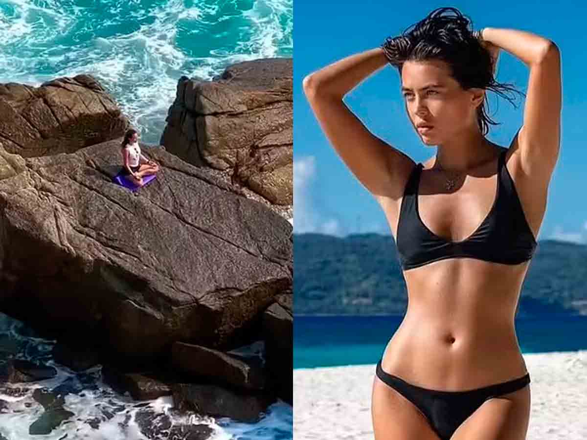 Hacía yoga en un acantilado y se la llevó el mar imagen de la publicación
