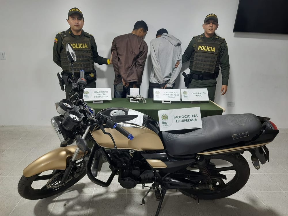 "Plan Avispa" permite la captura de nueve personas y la incautación de cinco armas de fuego en Bucaramanga imagen de la publicación