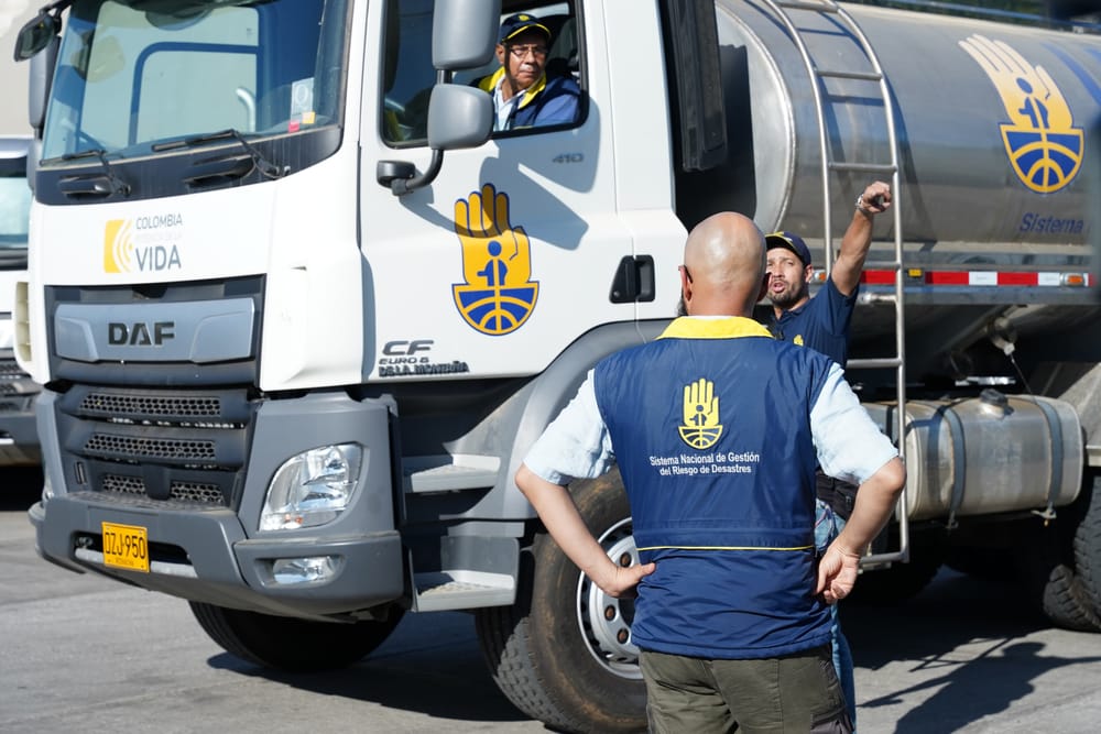 Carrotanques de la UNGRD llegan a Santander para temporada seca imagen de la publicación
