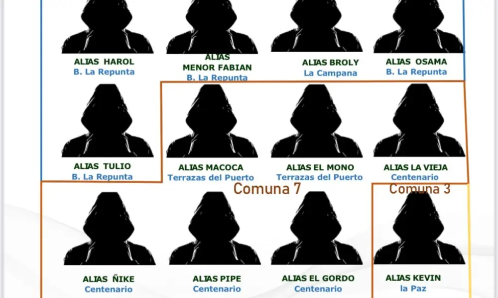 Barrancabermeja lanzó un  
cartel de los más buscados imagen de la publicación