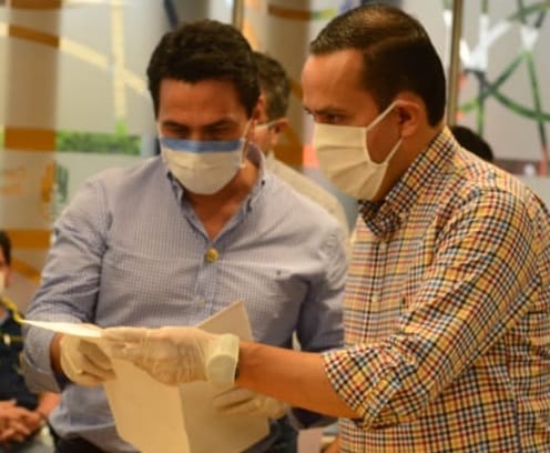 Exgobernador Mauricio Aguilar ganó pulso contra senador Fabian Díaz en los tribunales imagen de la publicación