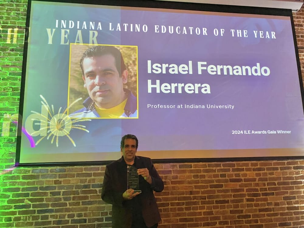 Israel Fernando Herrera: Orgullo UIS y Mejor Educador Latino de Indiana imagen de la publicación