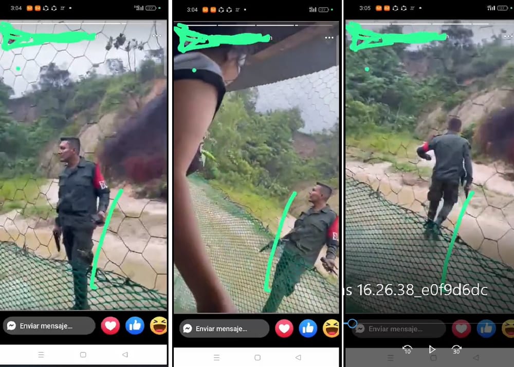 VIDEO: Se les pararon en la raya: Mujeres no se dejaron intimidar de comandante guerrillero y le exigieron respeto por su vida imagen de la publicación