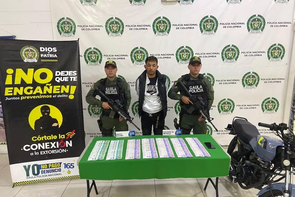 Capturado ciudadano extranjero por extorsión en Bucaramanga imagen de la publicación