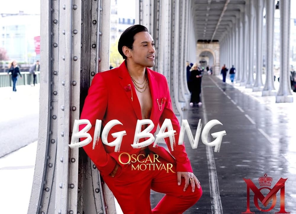 Óscar Motivar presenta “Big Bang” imagen de la publicación