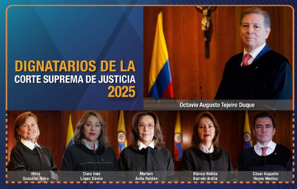 El Magistrado Octavio Augusto Tejeiro Duque es el nuevo presidente de la Corte Suprema de Justicia imagen de la publicación