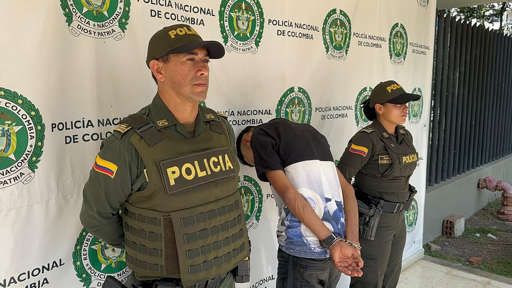 Capturan al "Peluca" en Bucaramanga imagen de la publicación