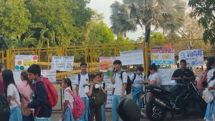 Sin ruta escolar están cerca de 500 estudiantes en Sabana de Torres imagen de la publicación