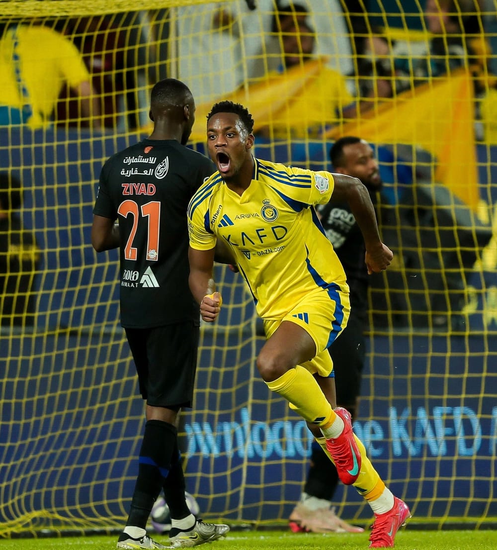 Primer doblete de Jhon Durán con Al Nassr imagen de la publicación