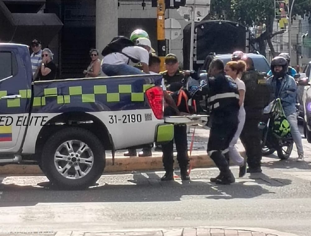 Hombre fue baleado en intento de robo de una cadena de oro en Bucaramanga imagen de la publicación