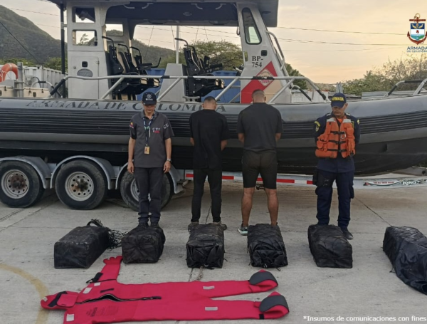 Polizones en altamar con cocaína imagen de la publicación