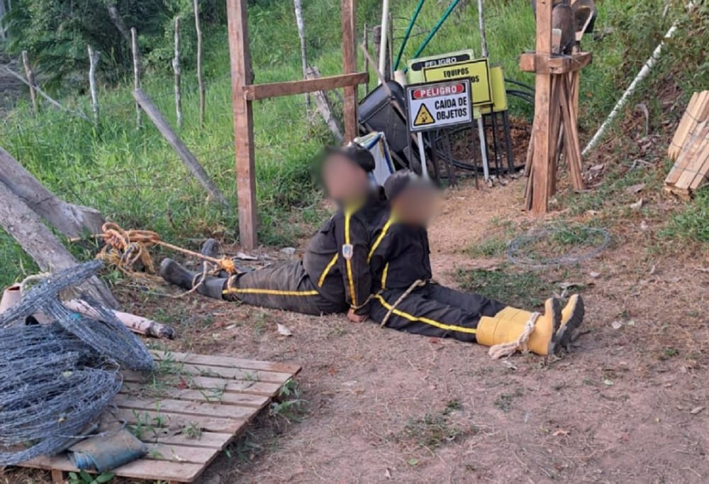 Forajidos roban maquinaria tras amarrar a los vigilantes imagen de la publicación