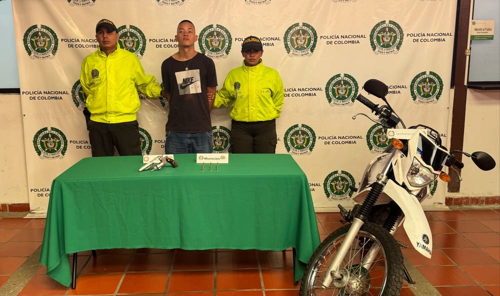 Capturado extranjero por tráfico y porte de armas en Bucaramanga imagen de la publicación