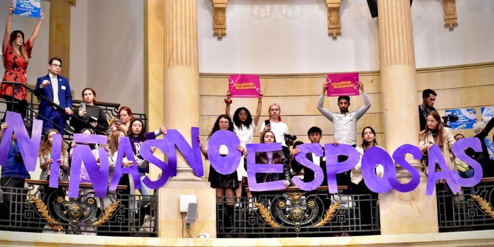 Prohibido matrimonio infantil en COLOMBIA imagen de la publicación