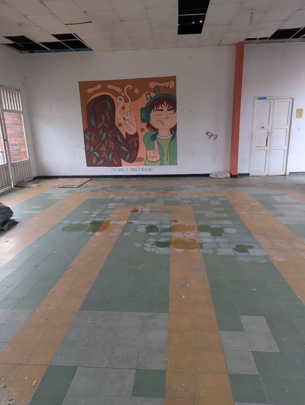 Colegio en Charalá sigue en ruinas tras vendaval de 2023 imagen de la publicación
