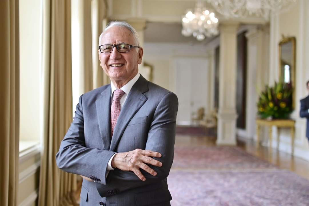 GUIILERMO ALFONSO JARAMILLO Presidente encargado de Colombia imagen de la publicación