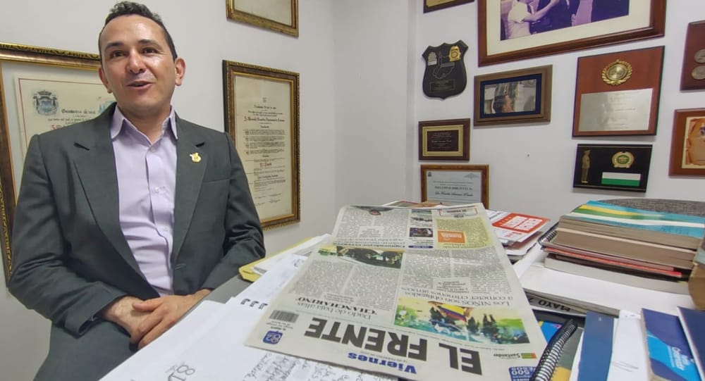 "Quiero ser el posibilitador de recursos para beneficiar a los campesinos de Santander" imagen de la publicación