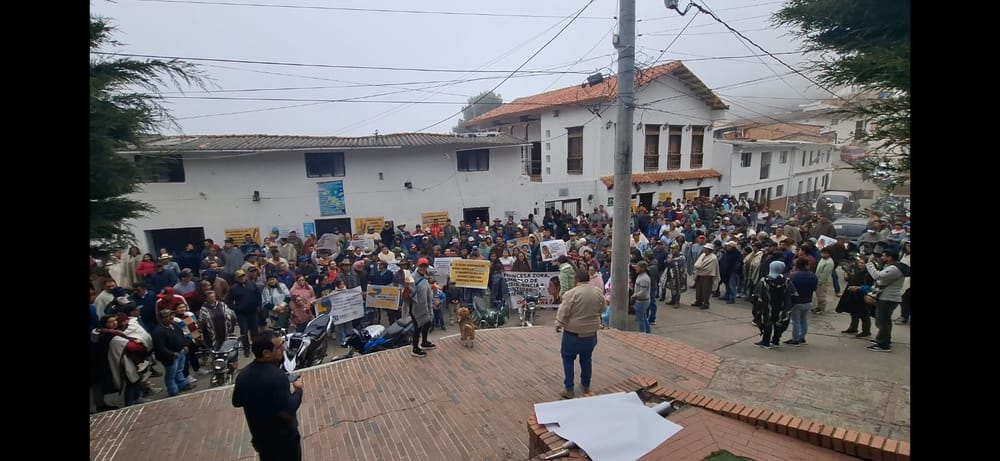 Habitantes de Soto Norte se declaran en desobediencia civil y exigen Consulta Popular en contra de la prohibición a la minería legal imagen de la publicación