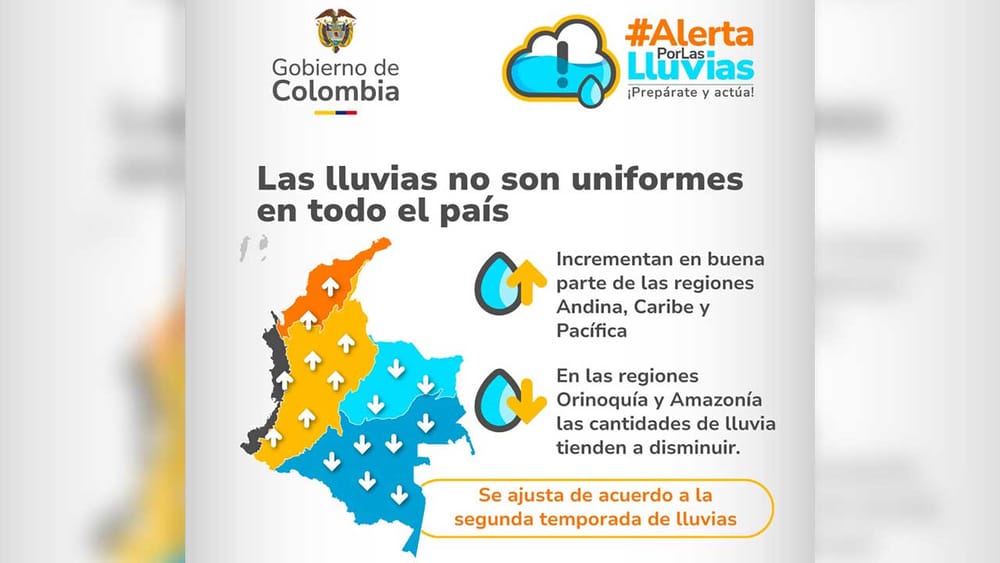 Lanzan alertas regionales ante el inicio de la primera temporada de lluvias en el país imagen de la publicación