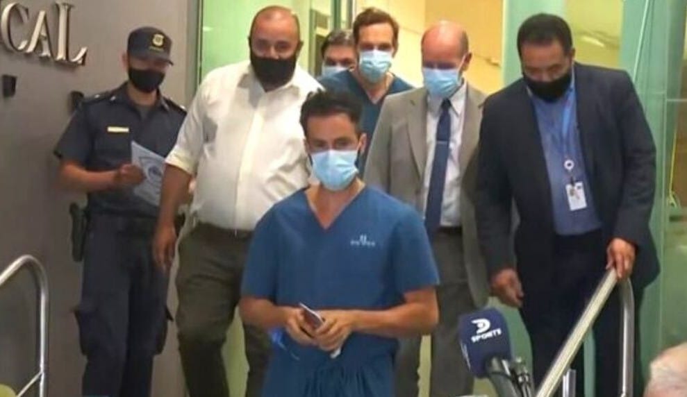 A juicio el grupo medico de Maradona imagen de la publicación