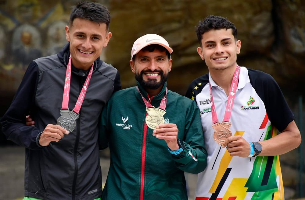 Santandereanos representando a otras regiones  ganadores del Nacional de Cross Country imagen de la publicación