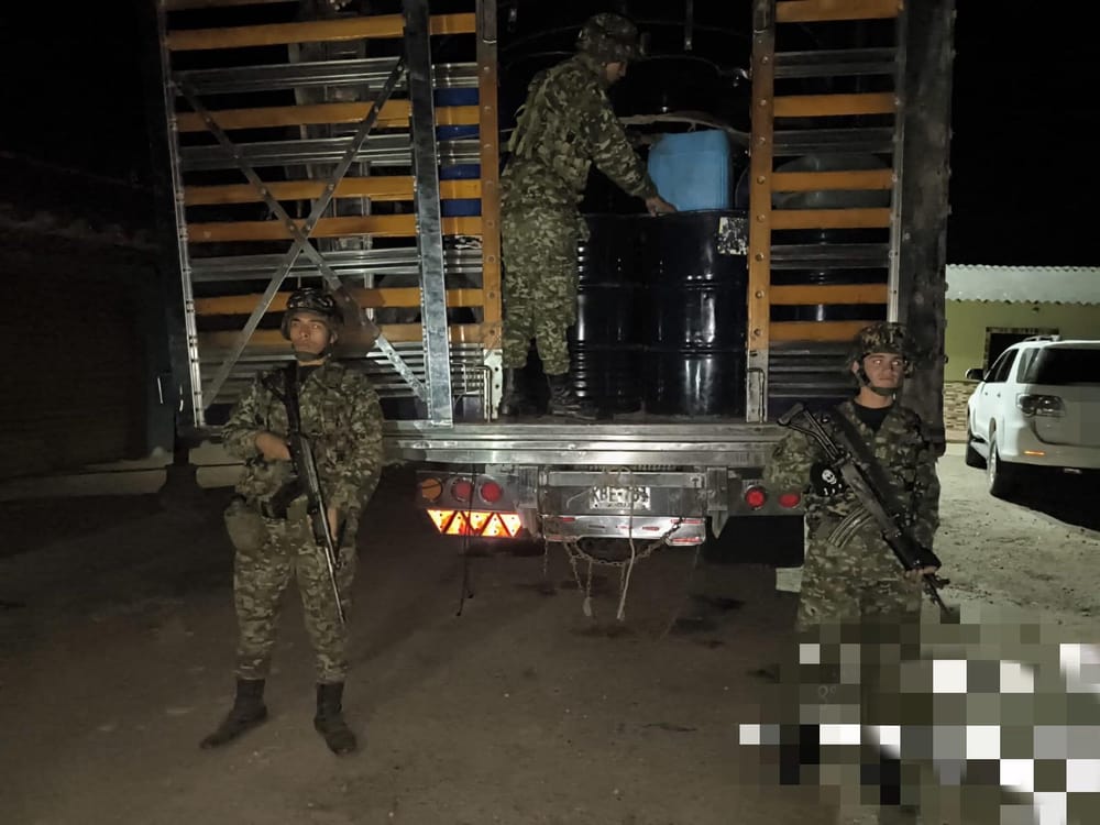 Incautados 8.700 galones de acetona que iban para el Catatumbo imagen de la publicación