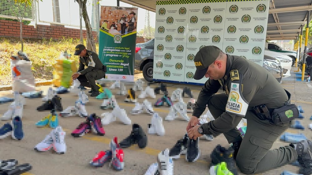 VIDEO: Capturan a usurpador de derechos de propiedad industrial en Barrancabermeja imagen de la publicación