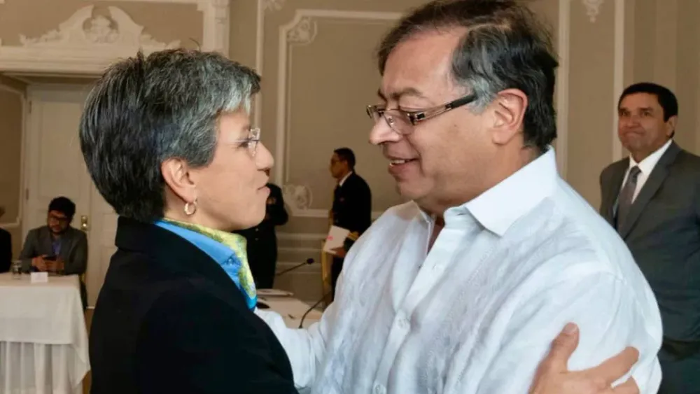 Claudia López 'la mujer que más ha traicionado a Petro' imagen de la publicación