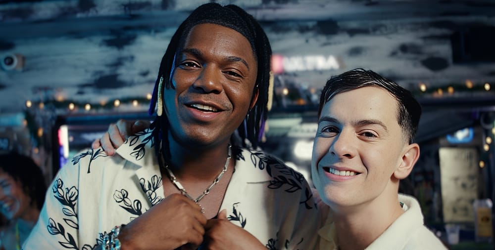 Venesti 'El Rey del afro pop' junto a Guaynaa imagen de la publicación