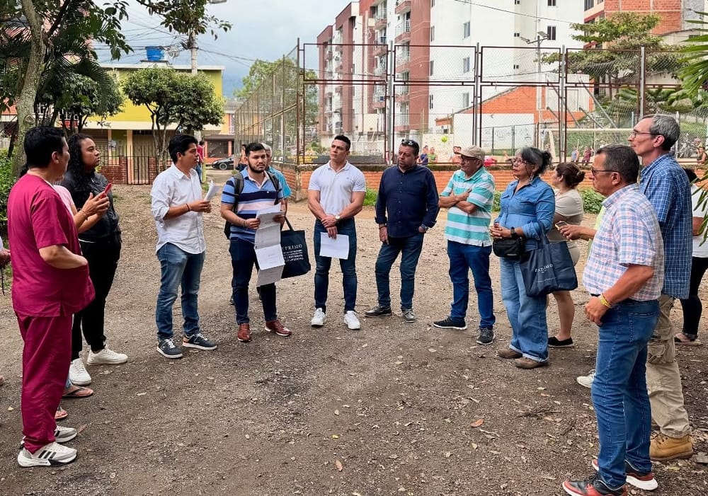 Socialización inicio de obras en Villa Alcázar de Floridablanca imagen de la publicación