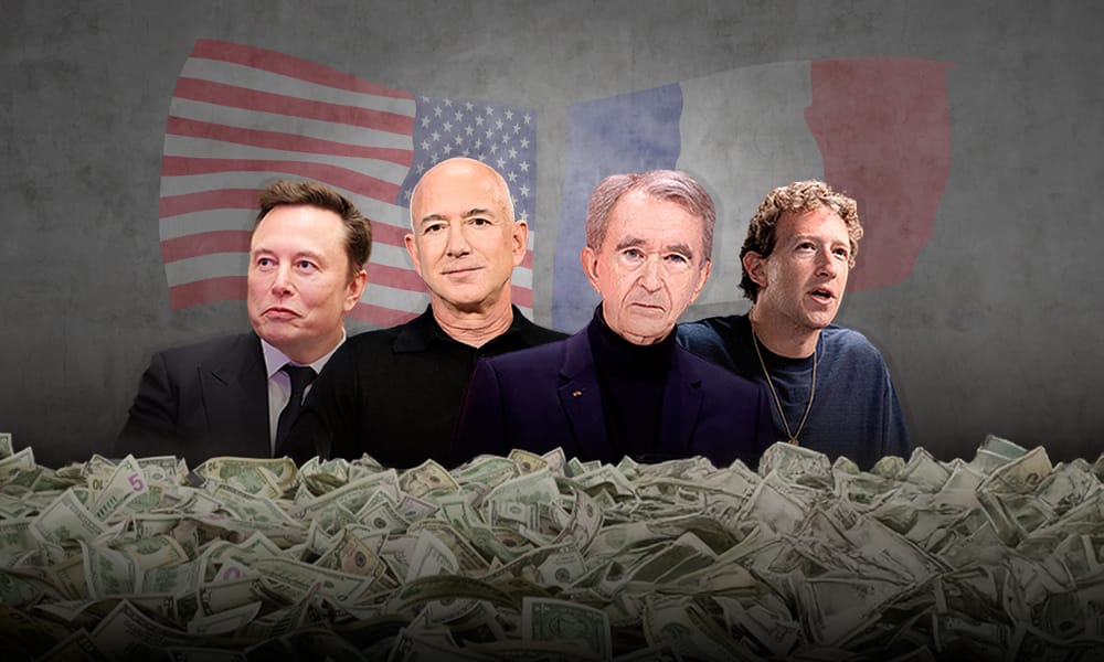 Musk lidera y Zuckerberg asciende en el nuevo ranking de multimillonarios imagen de la publicación